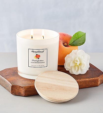 Peach Gardenia Candle